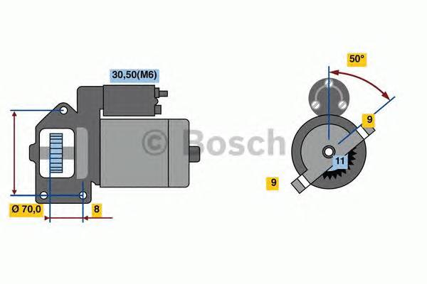 BOSCH 0 001 109 069 купити в Україні за вигідними цінами від компанії ULC