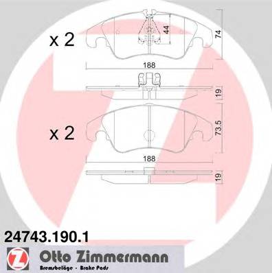 ZIMMERMANN 24743.190.1 купить в Украине по выгодным ценам от компании ULC