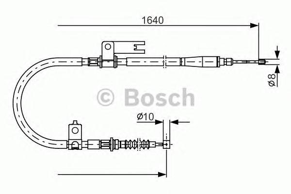 BOSCH 1 987 482 154 купити в Україні за вигідними цінами від компанії ULC