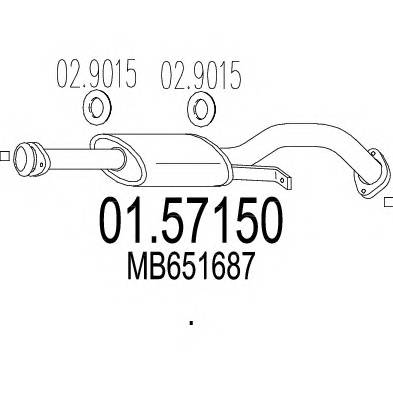 MTS 01.57150 купити в Україні за вигідними цінами від компанії ULC