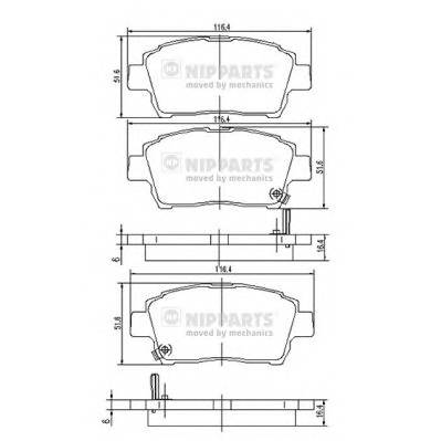 NIPPARTS J3602088 купить в Украине по выгодным ценам от компании ULC