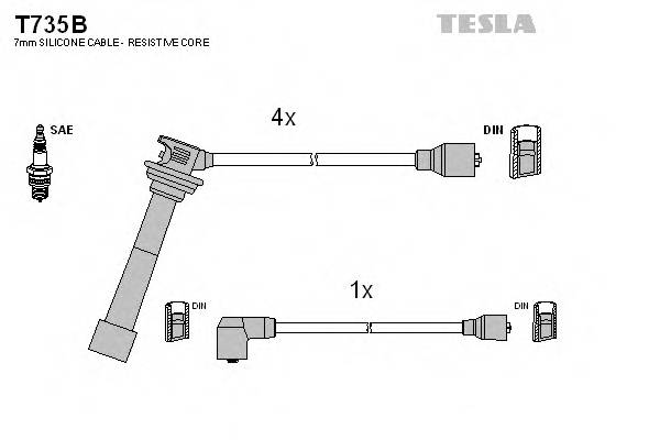 TESLA T735B купити в Україні за вигідними цінами від компанії ULC