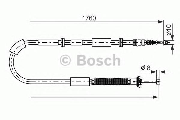 BOSCH 1 987 482 239 купити в Україні за вигідними цінами від компанії ULC