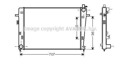 AVA QUALITY COOLING HY2328 купити в Україні за вигідними цінами від компанії ULC