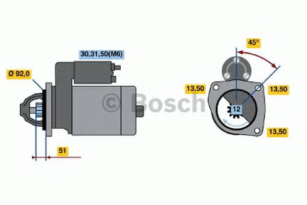 BOSCH 0 986 019 830 купити в Україні за вигідними цінами від компанії ULC