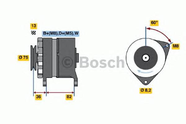 BOSCH 0 986 036 050 купить в Украине по выгодным ценам от компании ULC