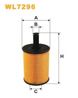 WIX FILTERS WL7296 купити в Україні за вигідними цінами від компанії ULC