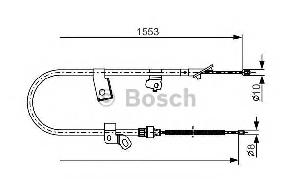 BOSCH 1 987 482 156 купити в Україні за вигідними цінами від компанії ULC