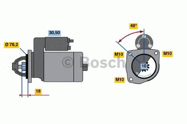 BOSCH 0 986 015 090 купити в Україні за вигідними цінами від компанії ULC