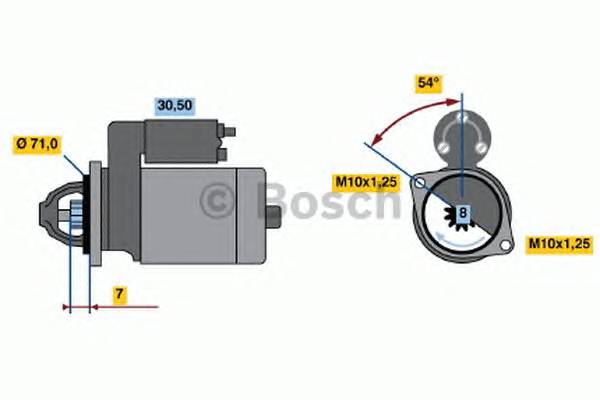 BOSCH 0 986 018 561 купити в Україні за вигідними цінами від компанії ULC