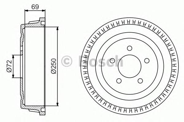 BOSCH 0 986 477 185 купити в Україні за вигідними цінами від компанії ULC