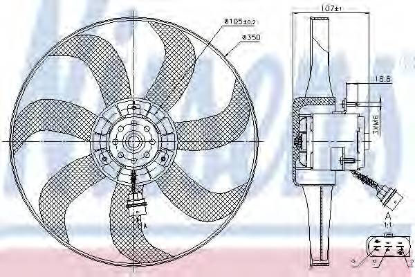 NISSENS 85725 купить в Украине по выгодным ценам от компании ULC