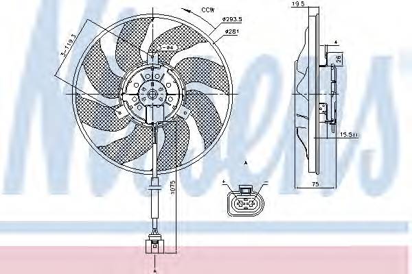 NISSENS 85806 купить в Украине по выгодным ценам от компании ULC