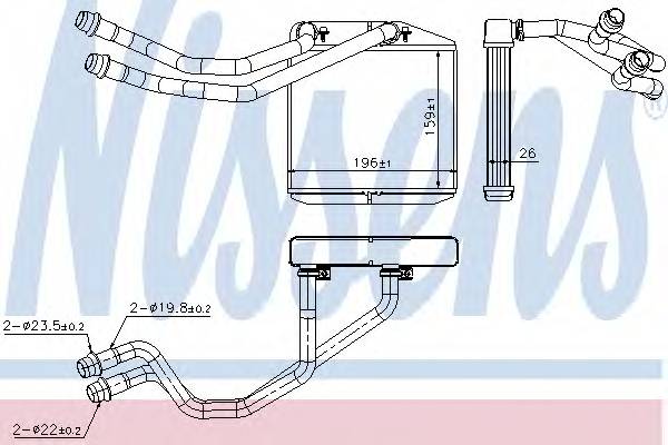 NISSENS 71163 купить в Украине по выгодным ценам от компании ULC