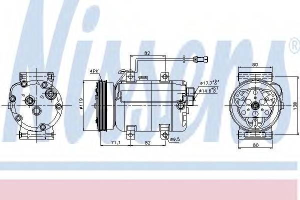 NISSENS 89029 купить в Украине по выгодным ценам от компании ULC