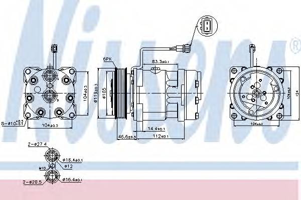 NISSENS 89083 купить в Украине по выгодным ценам от компании ULC