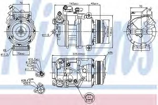 NISSENS 89116 купить в Украине по выгодным ценам от компании ULC