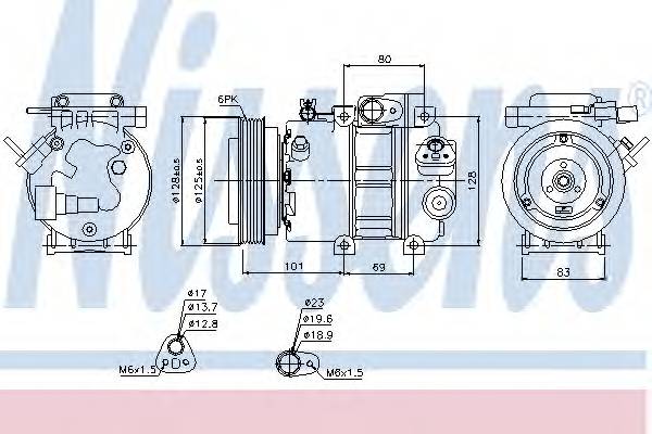 NISSENS 89298 купити в Україні за вигідними цінами від компанії ULC