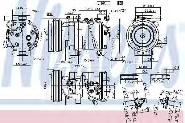 NISSENS 89609 купити в Україні за вигідними цінами від компанії ULC