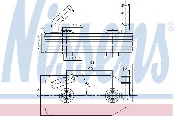 NISSENS 90667 купити в Україні за вигідними цінами від компанії ULC