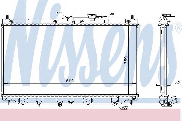 NISSENS 62282A купить в Украине по выгодным ценам от компании ULC