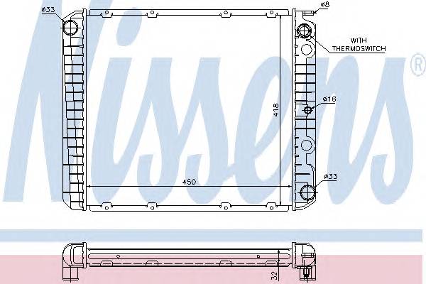 NISSENS 65525A купить в Украине по выгодным ценам от компании ULC