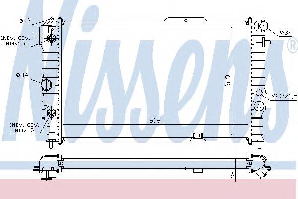 NISSENS 630641 купить в Украине по выгодным ценам от компании ULC