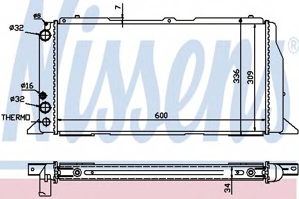 NISSENS 60487A купити в Україні за вигідними цінами від компанії ULC