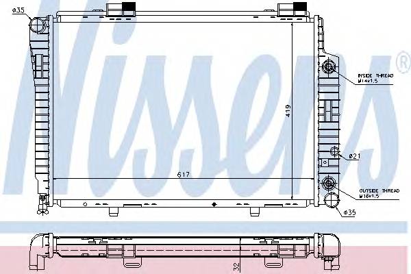 NISSENS 62756A купити в Україні за вигідними цінами від компанії ULC