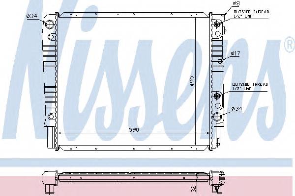 NISSENS 65542A купити в Україні за вигідними цінами від компанії ULC