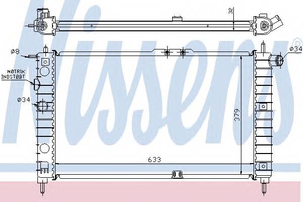 NISSENS 61651A купить в Украине по выгодным ценам от компании ULC