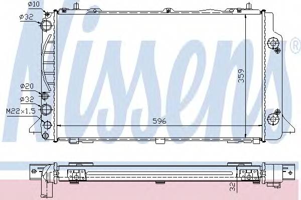 NISSENS 60448A купить в Украине по выгодным ценам от компании ULC