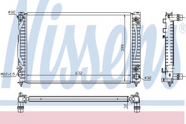 NISSENS 60498 купити в Україні за вигідними цінами від компанії ULC