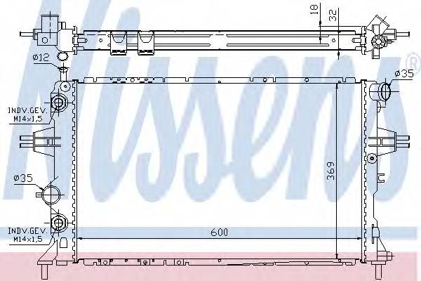 NISSENS 63247A купить в Украине по выгодным ценам от компании ULC