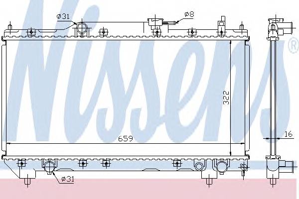 NISSENS 64781A купить в Украине по выгодным ценам от компании ULC