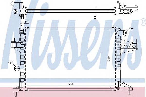 NISSENS 63008 купить в Украине по выгодным ценам от компании ULC