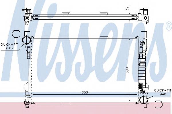 NISSENS 62786A купити в Україні за вигідними цінами від компанії ULC