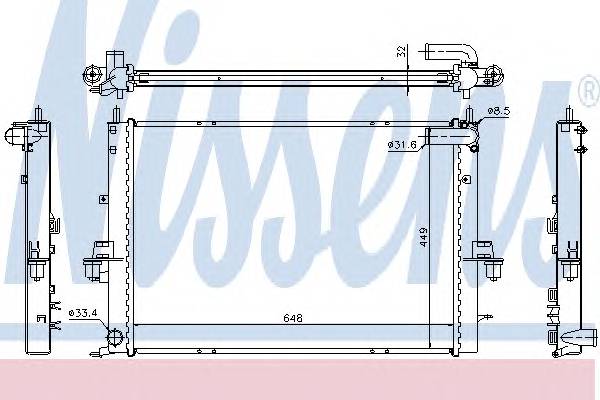 NISSENS 64308A купити в Україні за вигідними цінами від компанії ULC