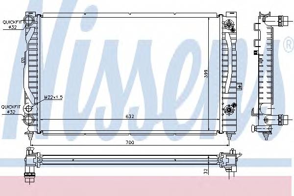 NISSENS 60229 купить в Украине по выгодным ценам от компании ULC