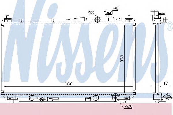 NISSENS 68115 купить в Украине по выгодным ценам от компании ULC