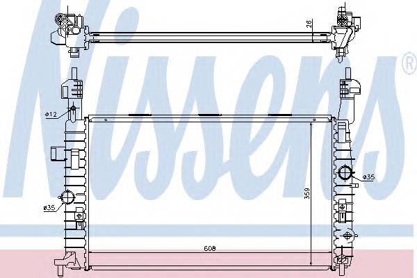 NISSENS 63096 купить в Украине по выгодным ценам от компании ULC