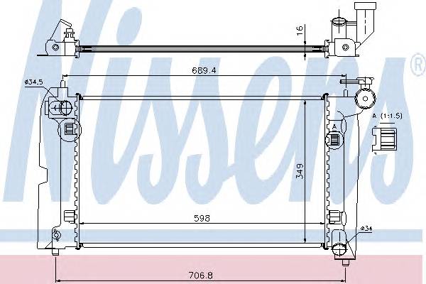 NISSENS 64646A купить в Украине по выгодным ценам от компании ULC