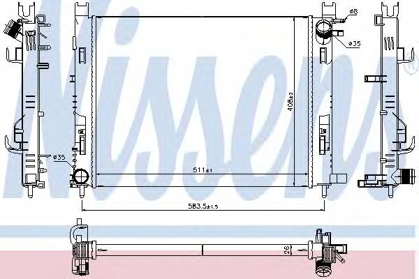 NISSENS 637624 купить в Украине по выгодным ценам от компании ULC