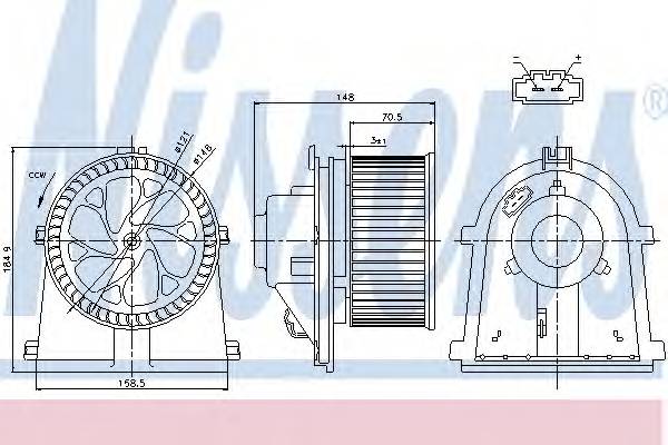 NISSENS 87022 купити в Україні за вигідними цінами від компанії ULC