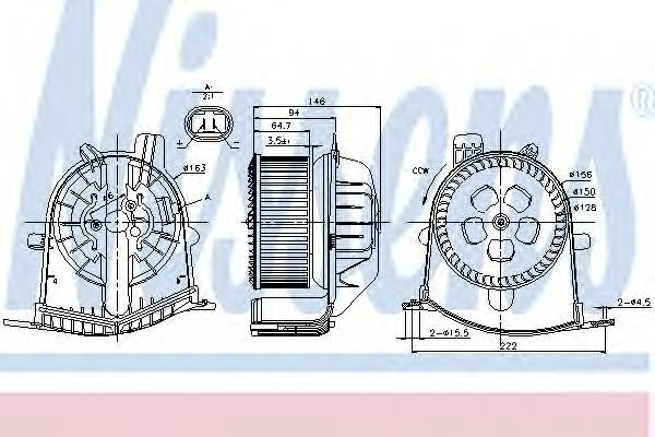 NISSENS 87038 купити в Україні за вигідними цінами від компанії ULC