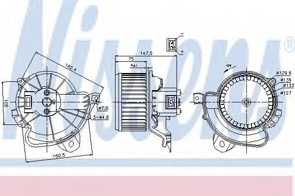 NISSENS 87086 купити в Україні за вигідними цінами від компанії ULC