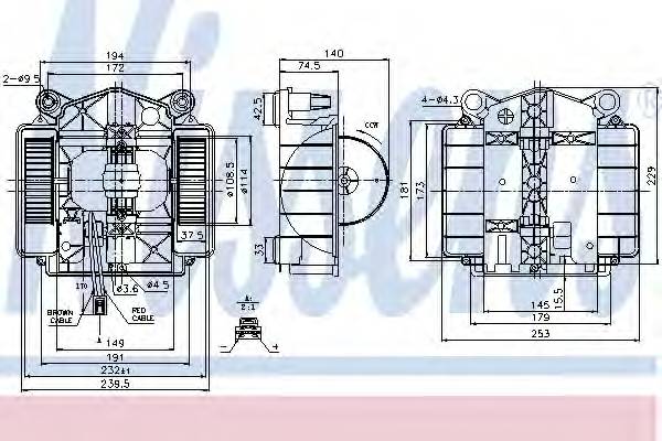 NISSENS 87110 купити в Україні за вигідними цінами від компанії ULC