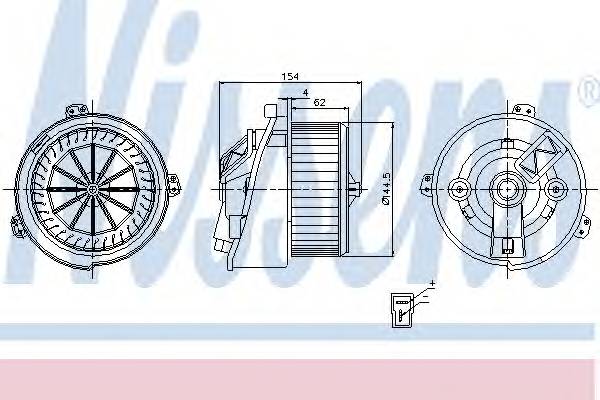 NISSENS 87129 купить в Украине по выгодным ценам от компании ULC