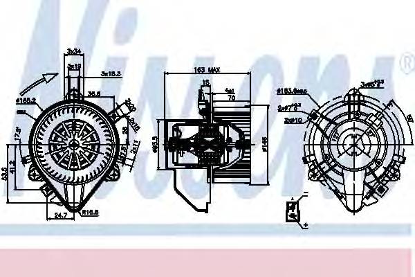 NISSENS 87131 купити в Україні за вигідними цінами від компанії ULC