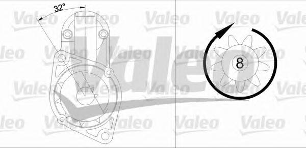 VALEO 455747 купити в Україні за вигідними цінами від компанії ULC